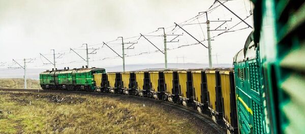 სატვირთო მატარებელი სატვირთო მატარებელი - Sputnik საქართველო