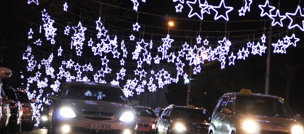 საახალწლო მორთულობა საახალწლო მორთულობა - Sputnik საქართველო