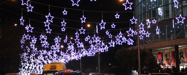 საახალწლო მორთულობა საახალწლო მორთულობა - Sputnik საქართველო