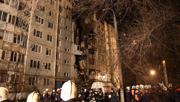 Взрыв бытового газа в многоэтажном доме в Волгограде - Sputnik Грузия