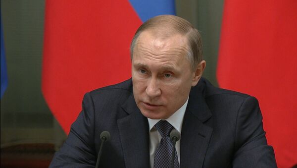 Путин оценил работу министров и поздравил их с наступающим Новым годом - Sputnik Грузия
