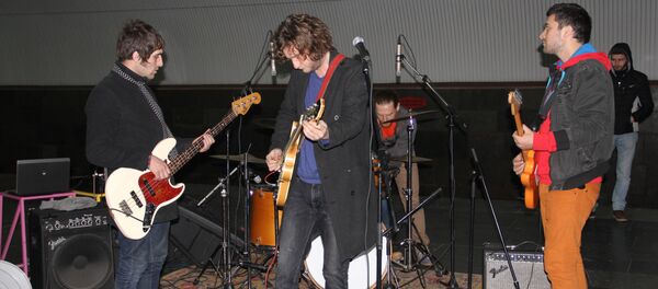 Концерт группы Young Georgian Lolitaz в тбилисском метро - Sputnik Грузия