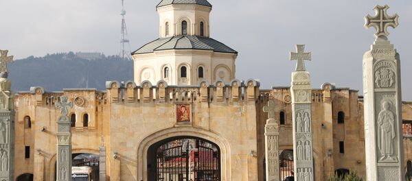 სამების საკათედრო ტაძარი სამების საკათედრო ტაძარი - Sputnik საქართველო