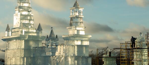 Подготовка к открытию фестиваля Ледовая Москва. В кругу семьи - Sputnik Грузия