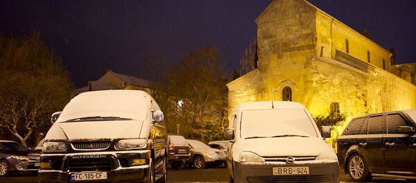 თოვლი თბილისში - Sputnik საქართველო