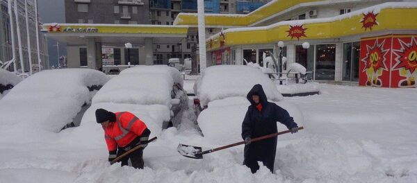 დიდთოვლობა ბათუმში დიდთოვლობა ბათუმში - Sputnik საქართველო