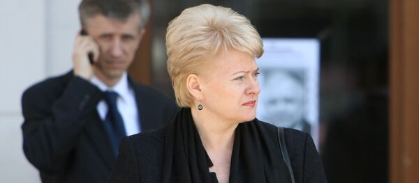 ლიეტუვის პრეზიდენტი დალია გრიბაუსკაიტე ლიეტუვის პრეზიდენტი დალია გრიბაუსკაიტე - Sputnik საქართველო