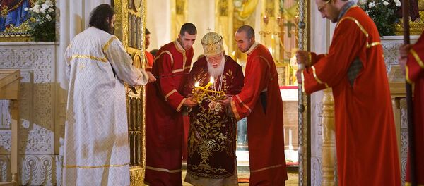 სრულიად საქართველოს კათოლიკოს-პატრიარქმა ქვეყანას ქრისტეშობა მიულოცა სრულიად საქართველოს კათოლიკოს-პატრიარქმა ქვეყანას ქრისტეშობა მიულოცა - Sputnik საქართველო