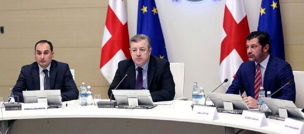 გიორგი კვირიკაშვილი, კახა კალაძე, დიმიტრო ქუმსიშვილი - Sputnik საქართველო