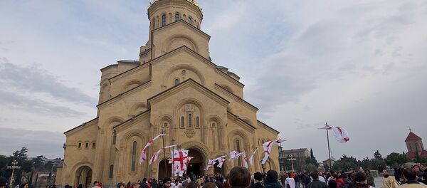 Храм Самеба - Sputnik Грузия