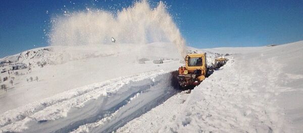 გზის გაწმენდა გზის გაწმენდა - Sputnik საქართველო