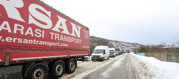 Ограничение движения по дороге из-за заносов - Sputnik Грузия