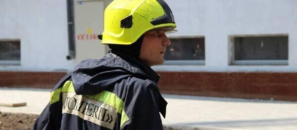 Пожар в жилом доме в Кишиневе - Sputnik Грузия