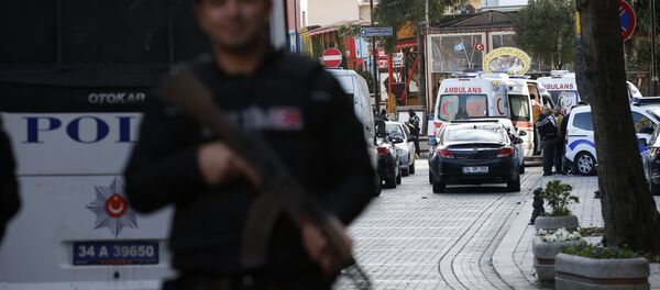 На месте взрыва в Стамбуле - Sputnik Грузия