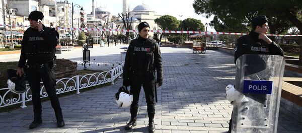 აფეთქების ადგილი სტამბოლში - Sputnik საქართველო