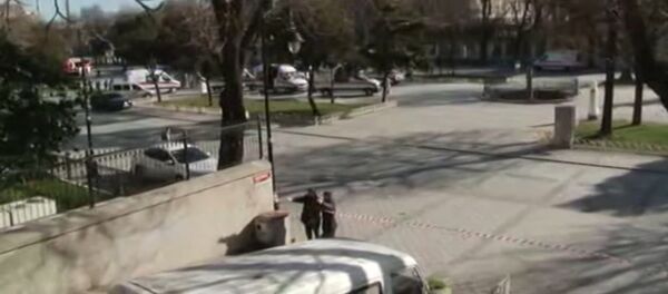 სტამბოლის ცენტრში, სულთანაჰმეთის მოედანზე მომხდარი აფეთქების კადრები სტამბოლის ცენტრში, სულთანაჰმეთის მოედანზე მომხდარი აფეთქების კადრები - Sputnik საქართველო