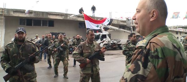 წვრთნა და კონცერტი: სირიელ მოხალისეებს ISIS-თან ბრძოლას ასწავლიან - Sputnik საქართველო