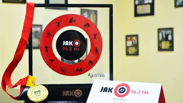 Празднование десятилетнего юбилея спортивного радио JAKO.FM - Sputnik Грузия