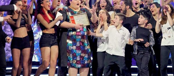 Барбара Самхарадзе в финале Ничиери - Sputnik Грузия