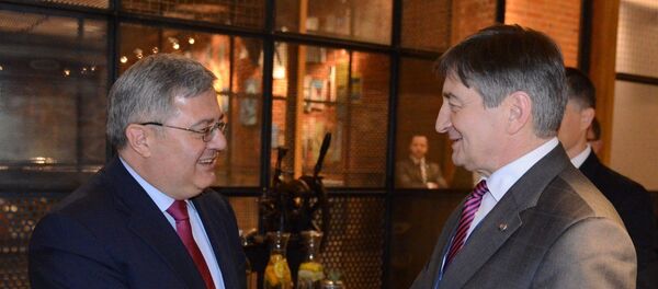 დავით უსუფაშვილი და მარეკ კუჩინსკი დავით უსუფაშვილი და მარეკ კუჩინსკი - Sputnik საქართველო