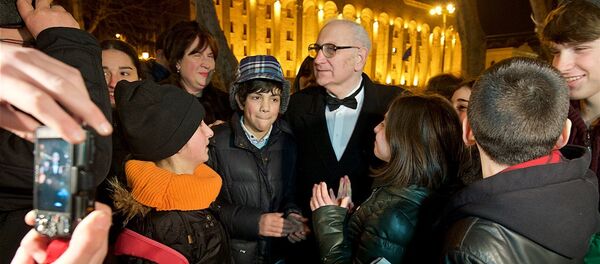 Эльдар Шенгелая на открытии своей звезды - Sputnik Грузия