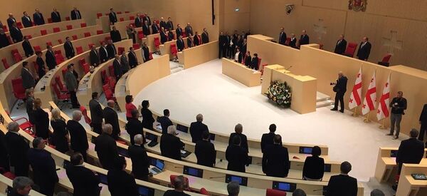 Выступление президента в парламенте Грузии - Sputnik Грузия