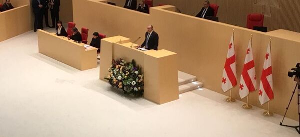 საქართველოს პრეზიდენტი გიორგი მარგველაშვილი საქართველოს პრეზიდენტი გიორგი მარგველაშვილი - Sputnik საქართველო