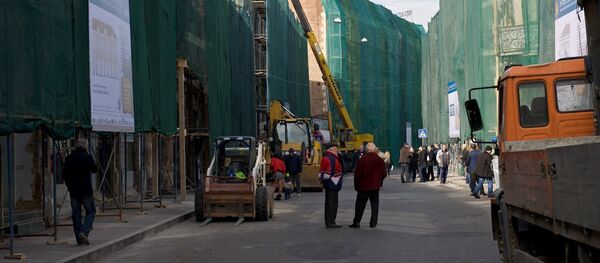 აღმაშენებლის გამზირის რეკონსტრუქცია აღმაშენებლის გამზირის რეკონსტრუქცია - Sputnik საქართველო