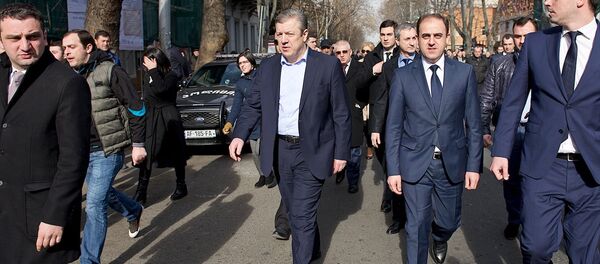 გიორგი კვირიკაშვილი და დავით ნარმანია გიორგი კვირიკაშვილი და დავით ნარმანია - Sputnik საქართველო