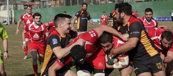 ქართველმა რაგბისტებმა გერმანიის ნაკრებთან ერთა თასზე მატჩი მოიგეს - Sputnik საქართველო