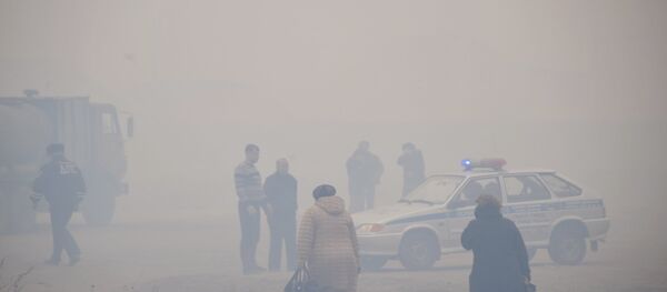 Смог в городе - Sputnik Грузия