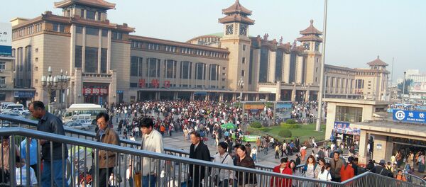 Вокзал в Пекине - Sputnik Грузия