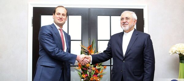 მიხეილ ჯანელიძე და მოჰამად ჯავად ზარიფი მიხეილ ჯანელიძე და მოჰამად ჯავად ზარიფი - Sputnik საქართველო