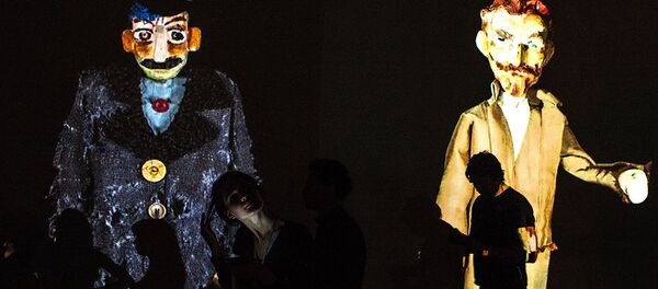 Куклы Театра Марионеток Резо Габриадзе. - Sputnik Грузия