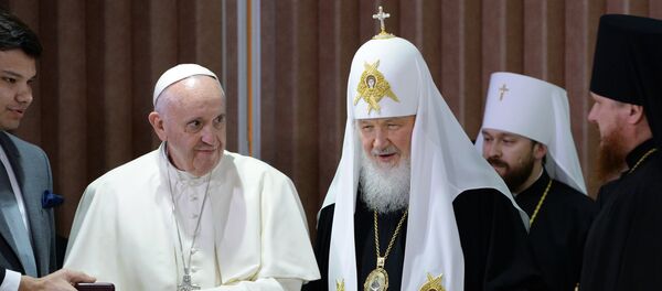 რომის პაპი და რუსეთის პატრიარქი რომის პაპი და რუსეთის პატრიარქი - Sputnik საქართველო