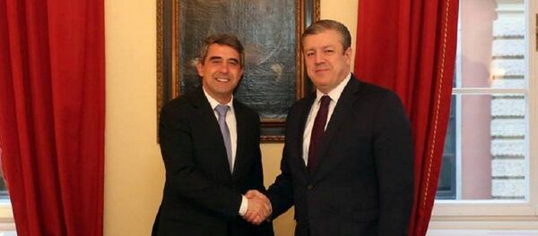 გიორგი კვირიკასვილი ბულგარეთის პრეზიდენტთან ერთად - Sputnik საქართველო