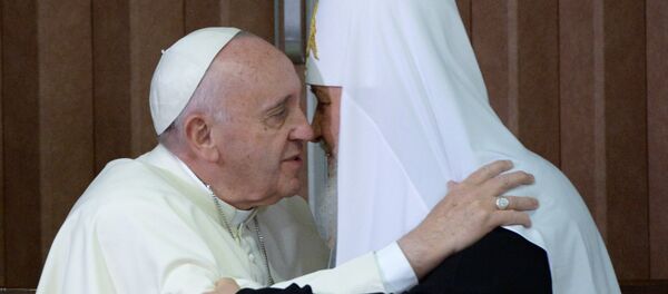 რომის პაპი და რუსეთის პატრიარქი რომის პაპი და რუსეთის პატრიარქი - Sputnik საქართველო