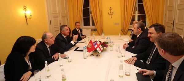 Встречи Георгия Квирикашвили в Мюнхене - Sputnik Грузия