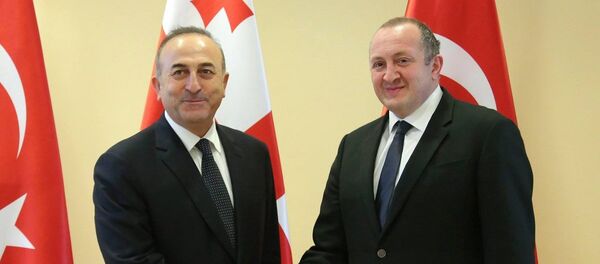 გიორგი მარგველაშვილი და მევლუტ ჩავუშოღლუ გიორგი მარგველაშვილი და მევლუტ ჩავუშოღლუ - Sputnik საქართველო