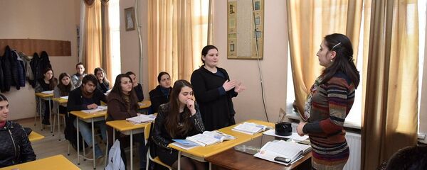 სკოლა, გაკვეთილი სკოლა, გაკვეთილი - Sputnik საქართველო