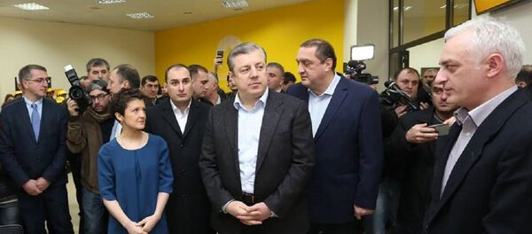 Премьер Грузии осмотрел торговый центр, расположенный близ Абхазии Премьер Грузии осмотрел торговый центр, расположенный близ Абхазии - Sputnik Грузия