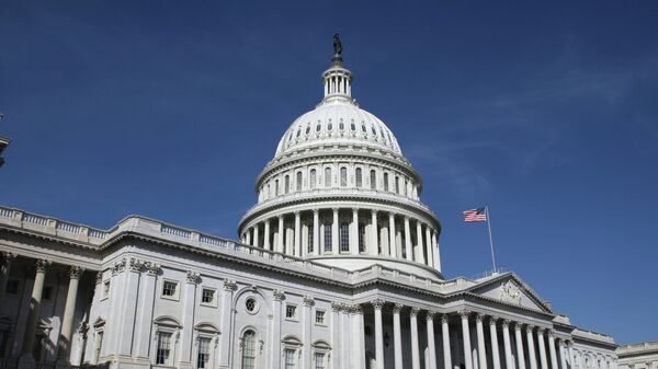 Капитолий (United States Capitol) на Капитолийском холме в Вашингтоне - Sputnik Грузия