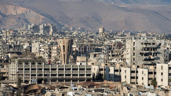 Ситуация в сирийском городе Дамаске - Sputnik Грузия