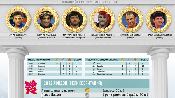 Олимпийские медали Грузии - Sputnik Грузия