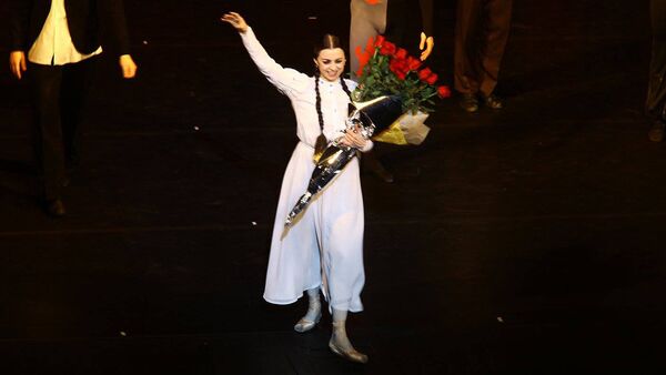 Нино Ананиашвили после выступления на вечере звезд балета в Тбилисской опере - Sputnik Грузия