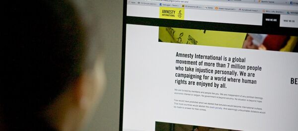 Amnesty International-ის ვებგვერდი Amnesty International-ის ვებგვერდი - Sputnik საქართველო