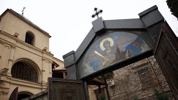 Церковь Архангела Михаила на ул.Узнадзе - Sputnik Грузия