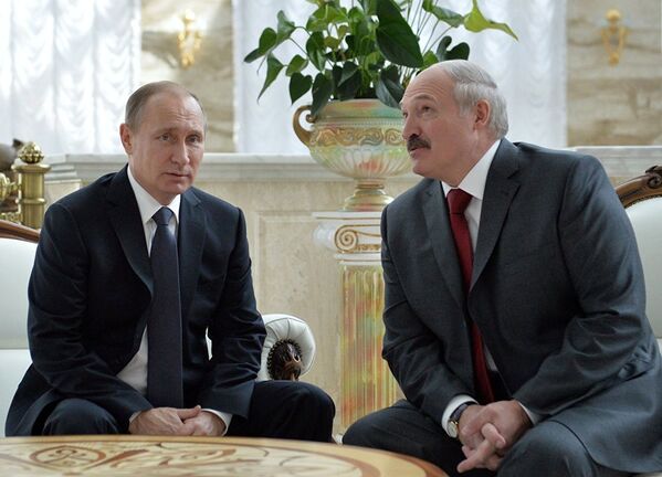 Затем состоялась встреча президентов один на один. Как сказал потом белорусский лидер: Говорили о рецептах... - Sputnik Грузия