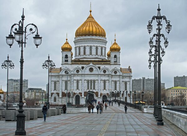 Храм Христа Спасителя в Москве. - Sputnik Грузия