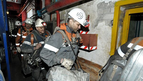 Горноспасатели в шахте Северная в Воркуте - Sputnik Грузия
